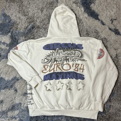 Travis Scott Utopia Circus Maximus Euro '24 tour hoodie. | eBay