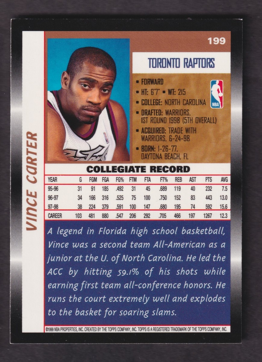 NBA カード Vince carter PSA10 123枚限定 NBA カード Vince carter