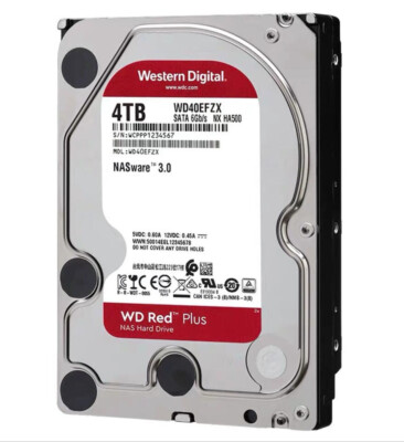 Western Digital Red Plus 4TB WD40EFZX 5400RPM 128MB Sata 3.5