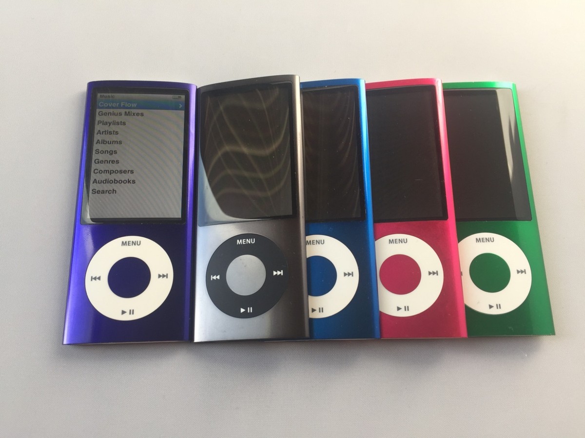 Apple Ipod Nano 5th Generation 8gb 16gb Assorted Black Purple Red