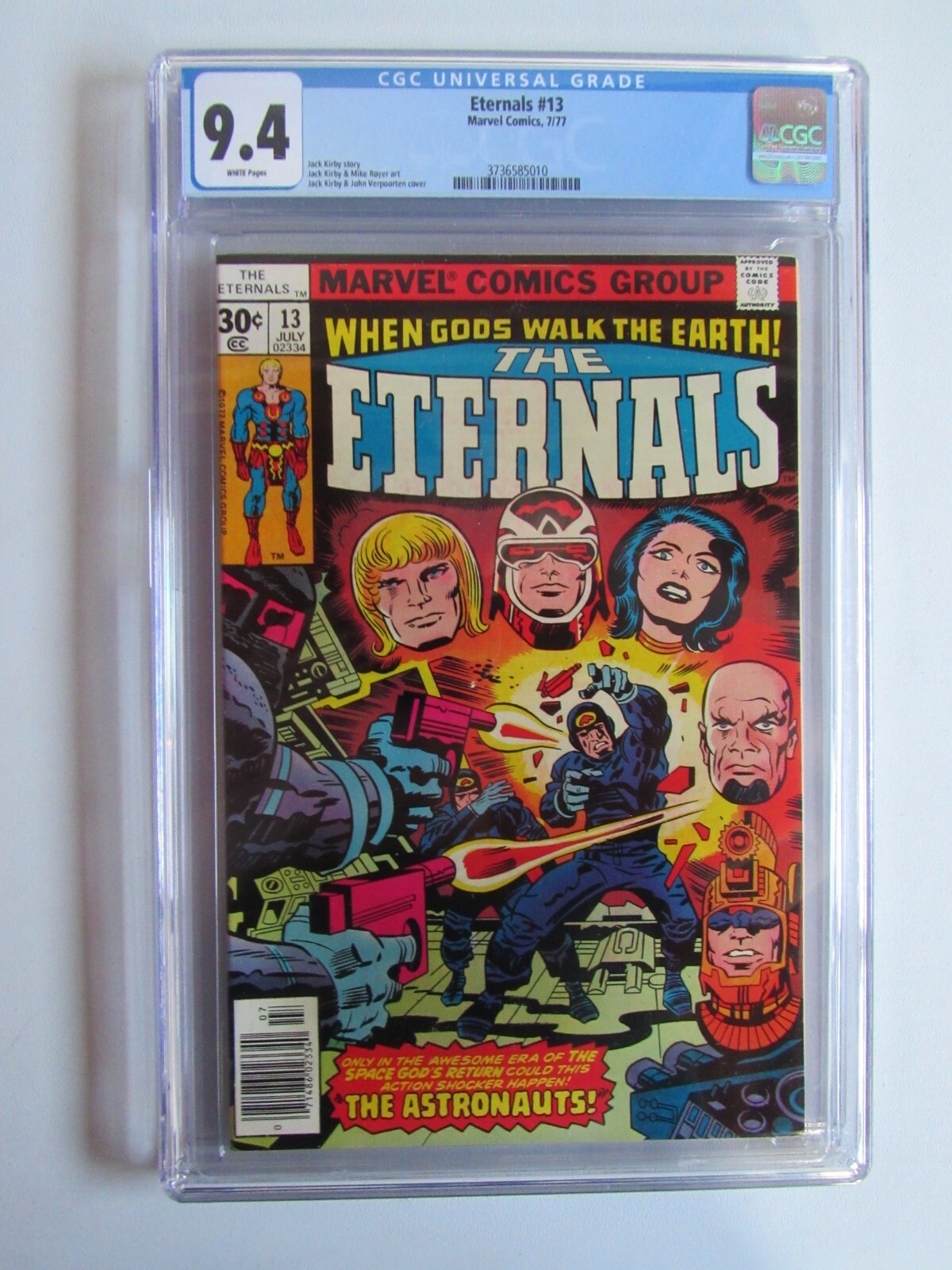 アメコミリーフ Eternals #13 CGC 7.0 アメコミリーフ Eternals #13