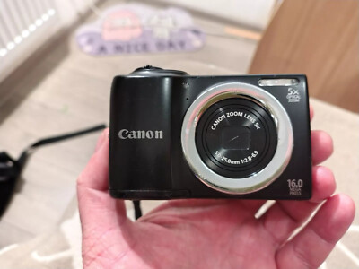 Canon PowerShot A810 16.0MP 5X Optical Zoom CCD Digital Camera