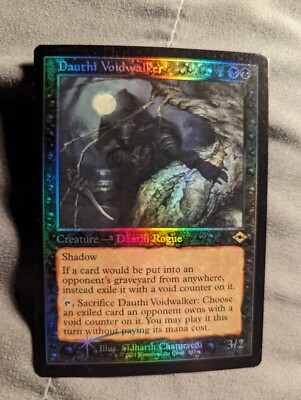 ダウスィーの虚空歩き プロモFOIL Dauthi Voidwalker Dauthi