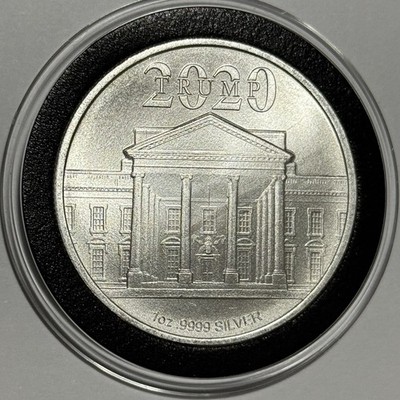 President Donald J Trump 2020 Rare Coin 1 Troy Oz .999 Fine Silver