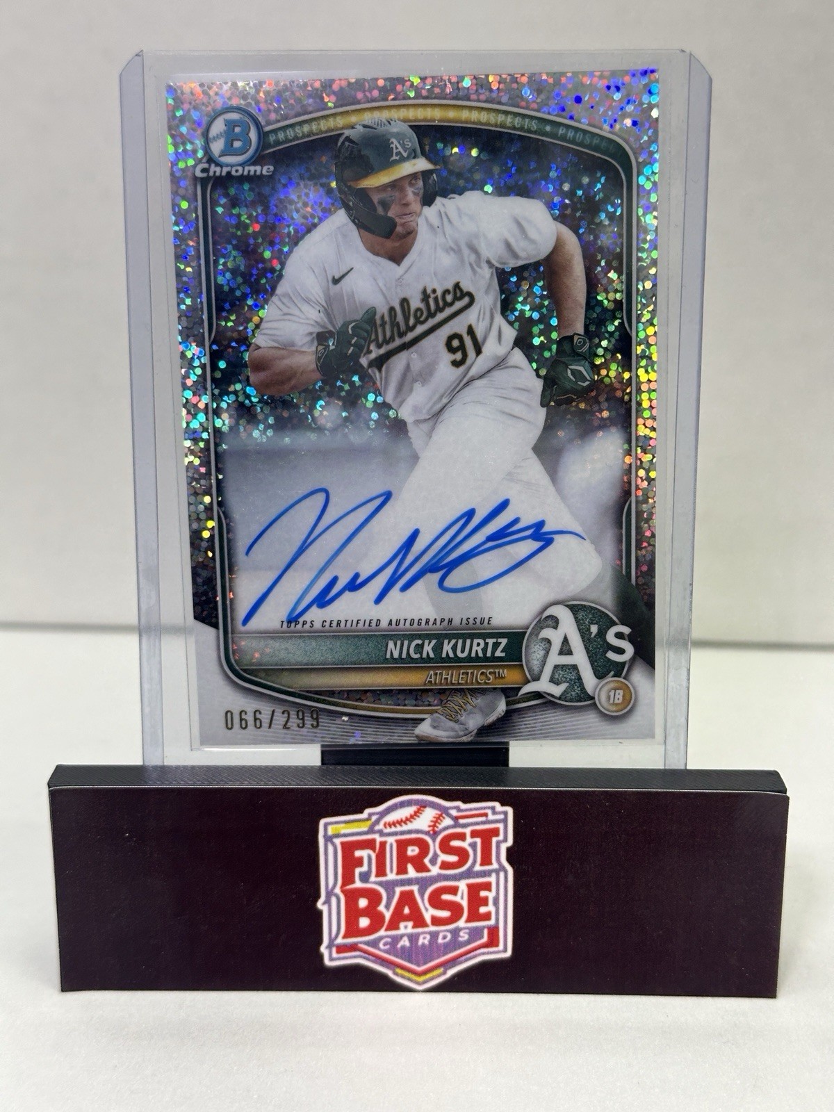 Nick z ニックカーツ直筆サインRookie of the Year Nick Kurtz