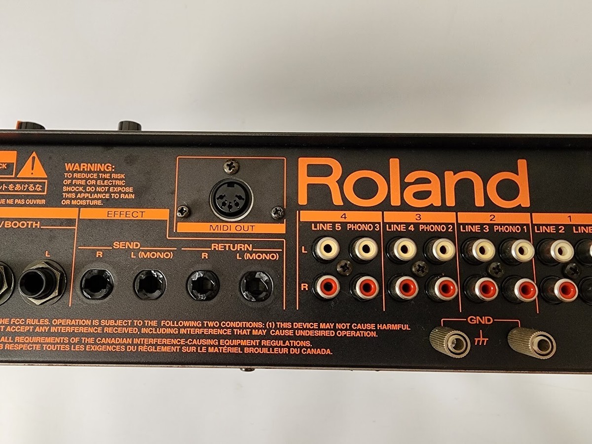 Roland DJ-2000 Professional DJ Mixer 4 channel Mixing | eBay