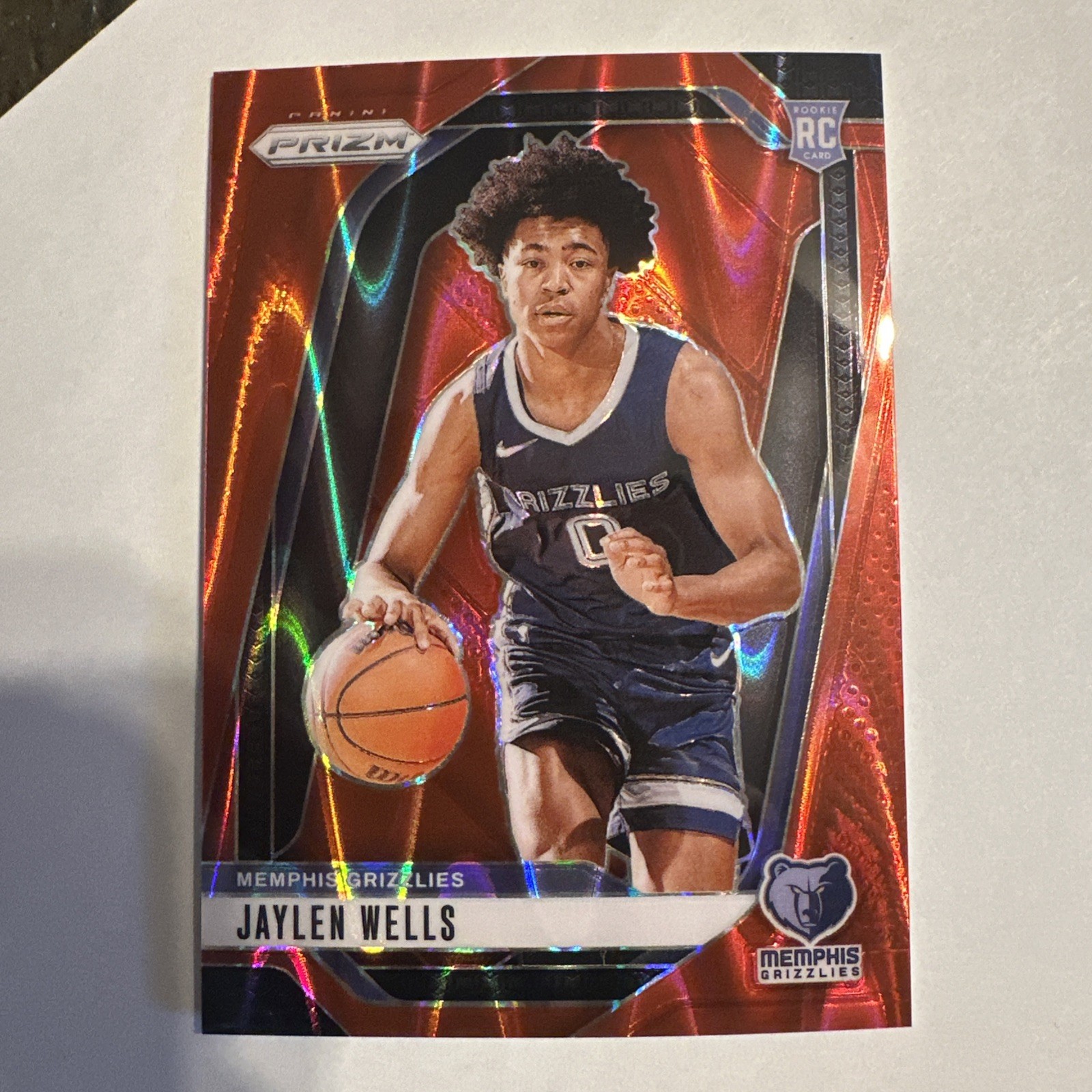 2024-25 Panini Prizm Red Seismic /299 Jaylen Wells RC! | eBay