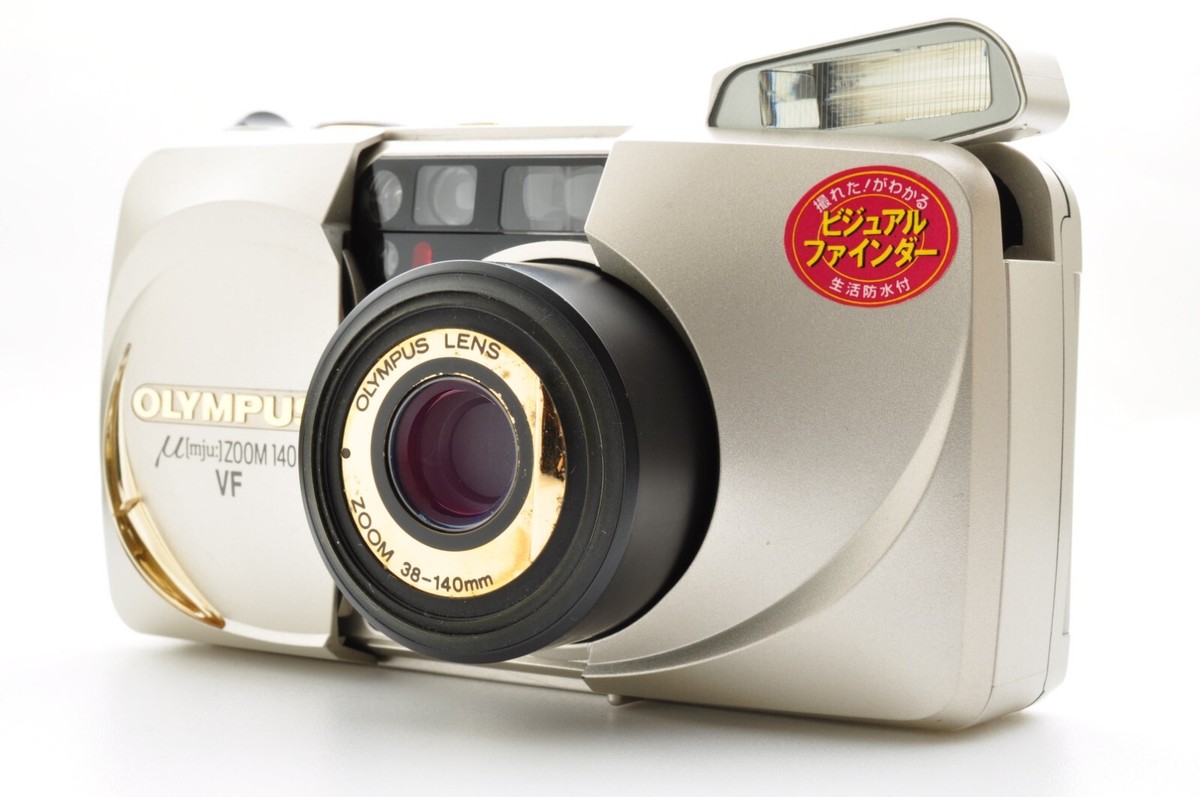 美品・動作品】 OLYMPUS μ ZOOM 140 VF フィルムカメラ OLYMPUS μ zoom