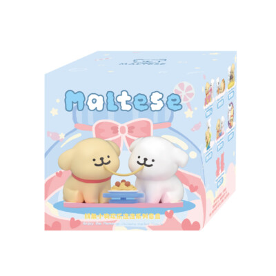 FUNISM Maltese Puppy Series Blind Box Figrues Collectible Model