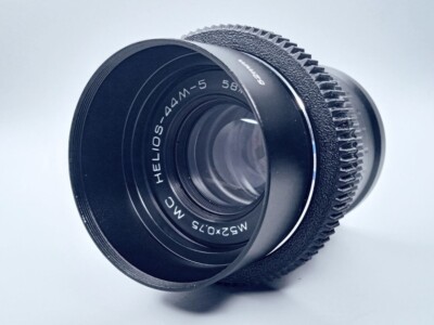 HELIOS 44m-5 2/58mm Cine mod lens Sony E mount BOKEH lens Helios