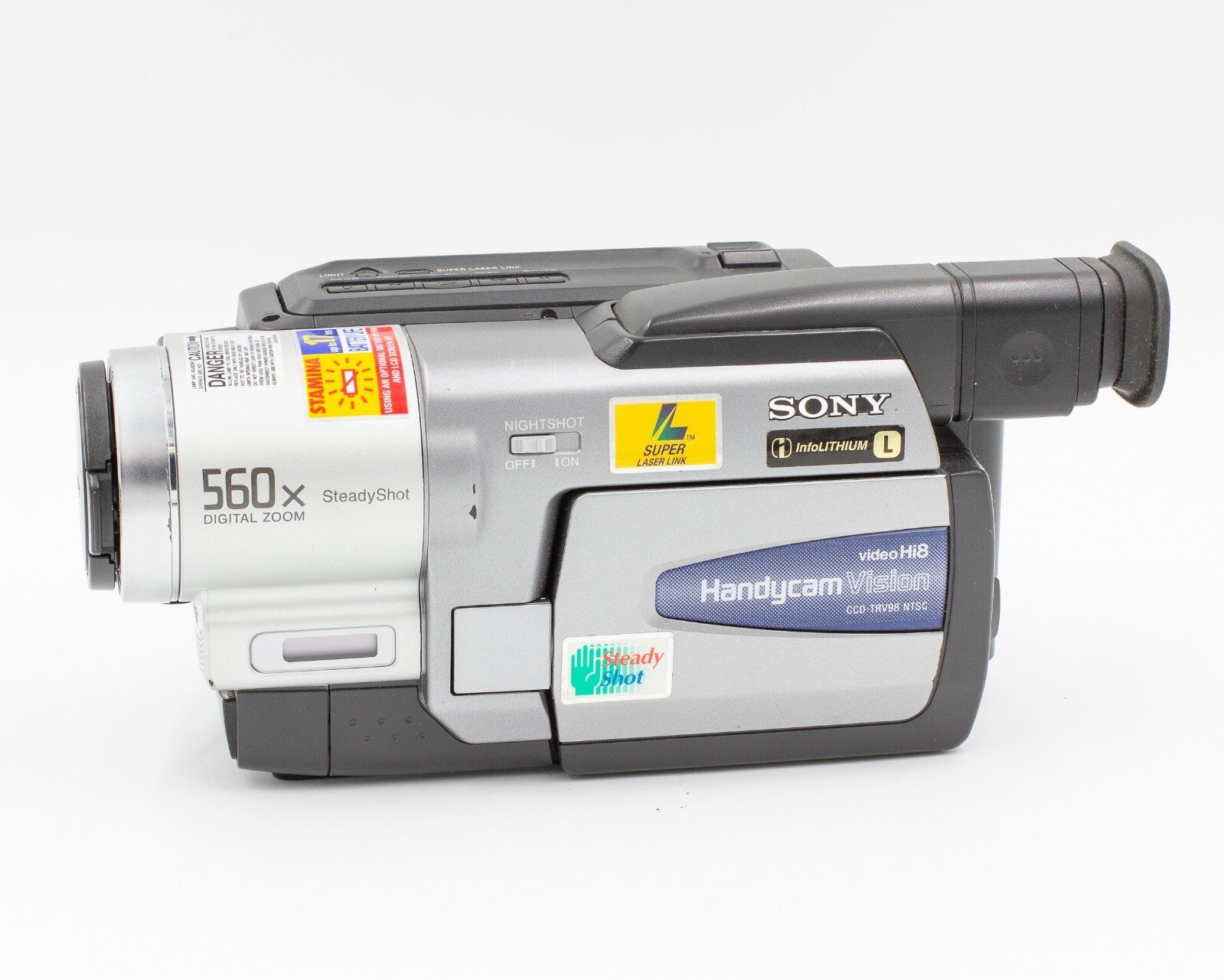 撮影・再生可能】SONY CCD-TRV96 Hi8 ナイトショット ② SONY CCD