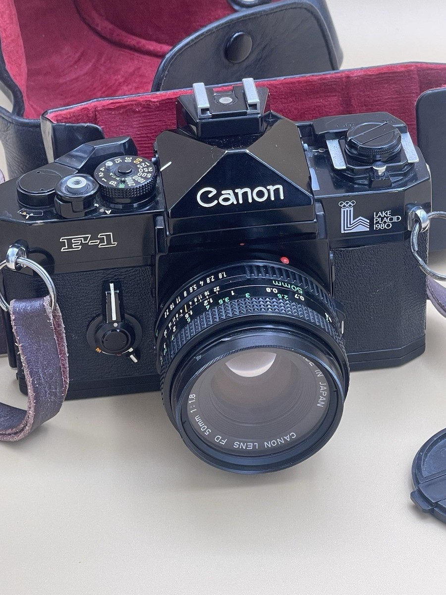 フィルムカメラ Canon F-1 LAKE PLACID / FD 50mm F1.4 ssc フィルム