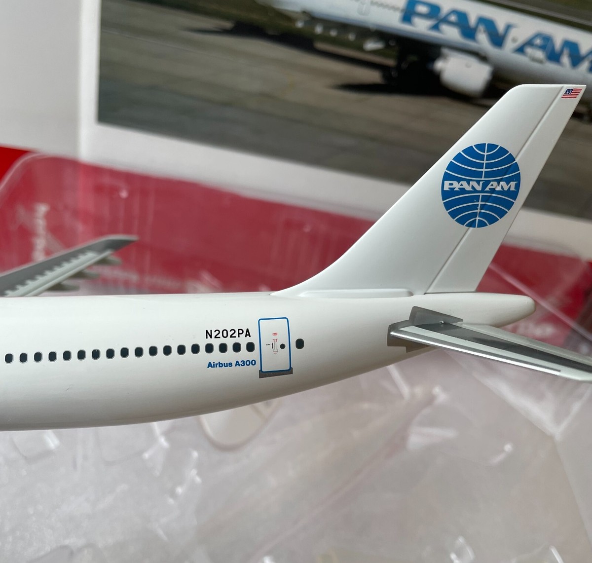 PAN AM パンナム航空 エアバスA300B4 1/200 Herpa ヘルパ 【公式通販】