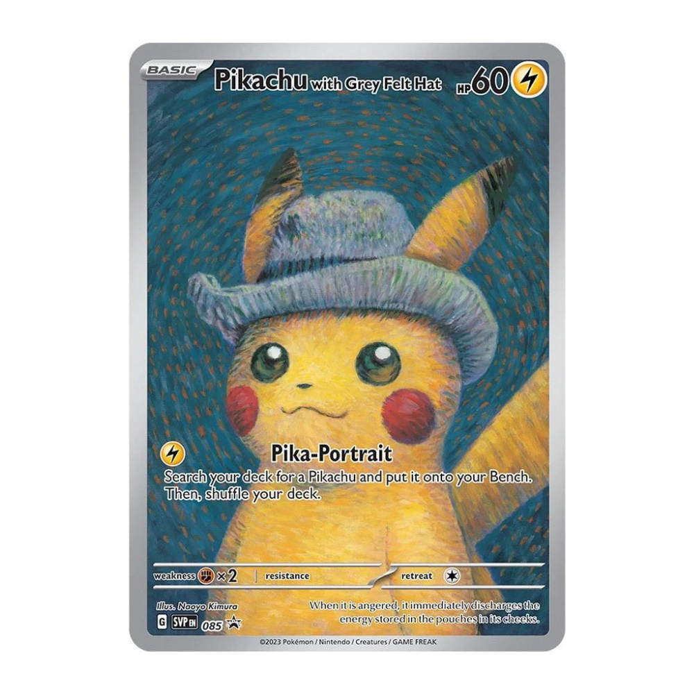 ポケモンカードゲーム Pikachu with Gray Felt Hat (SR) Pikachu with