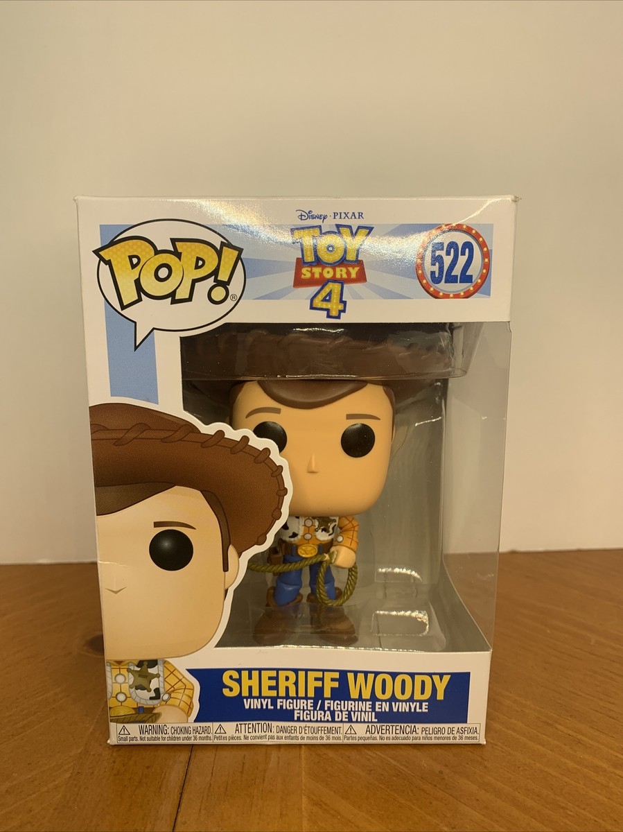 Funko Pop! Disney Toy Story 4 Sheriff Woody Vinyl Figure #522 | eBay