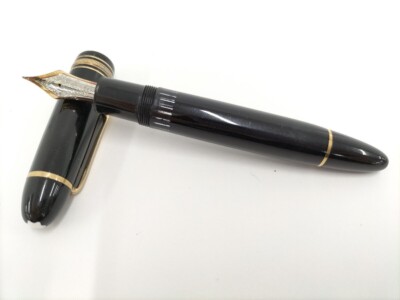 Montblanc Meisterstuck 149 14C 4810 585 Black Fountain Pen | eBay
