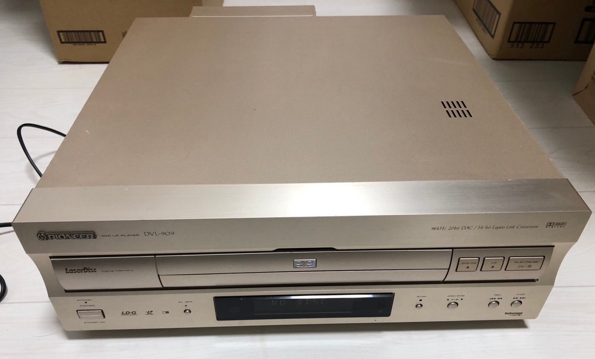 Pioneer DVL-909 DVD Laserdisc LD Player Silver Very Good FS | eBay