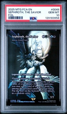 救済者、セフィロス/Sephiroth, the Savior 英語 foil FOIL SEPHIROTH
