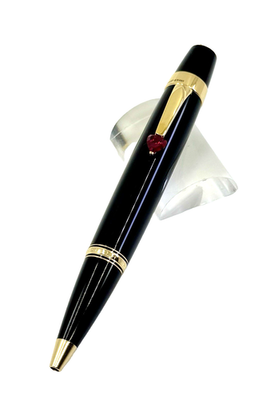 Montblanc Boheme Je t'aime” Heart-Shaped Ruby Ballpoint Pen | eBay