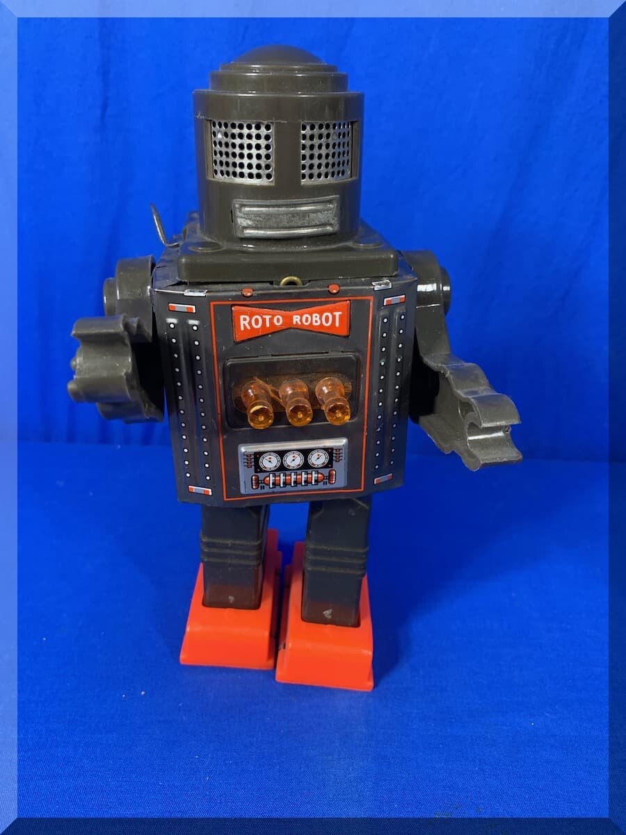 バッテリーオペレートトラクター ブリキロボット ブリキのロボットの