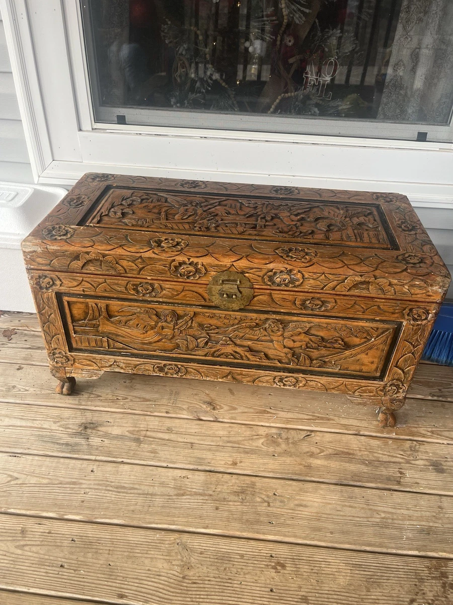 木制古董原始1900-1940 年中国箱子| eBay