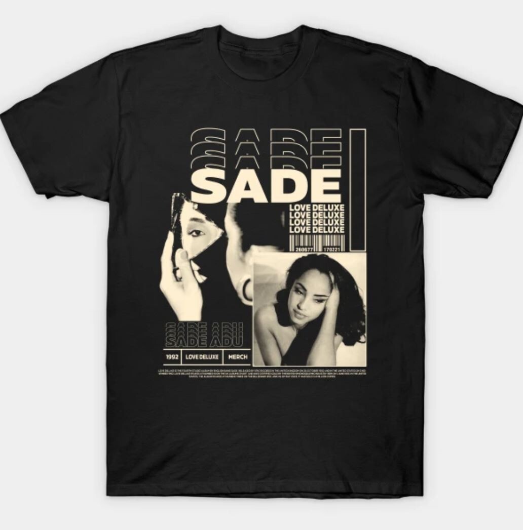 Sade Adu Love Deluxe T-Shirt T417 | eBay