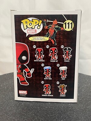 Funko Pop Marvel #111 DEADPOOL with Swords from Deadpool | eBay