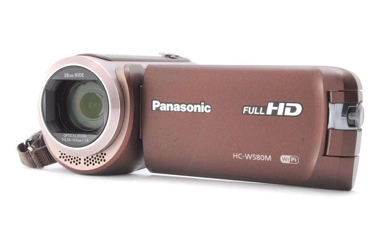 パナソニックビデオカメラHC-W580M 概要 デジタルハイビジョンビデオ