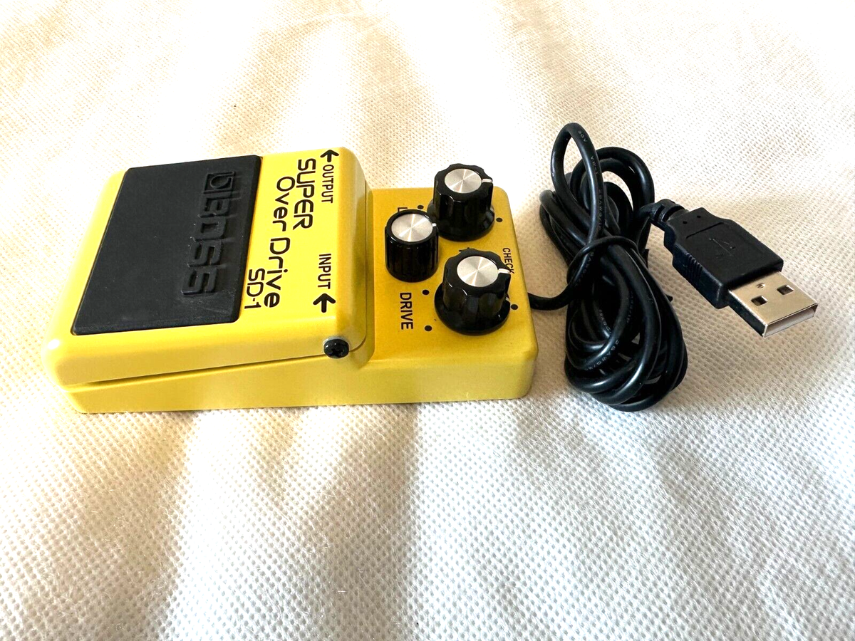 BOSS Compact Effect Pedal PC USB Mouse SD-1 Super Over Drive | eBay