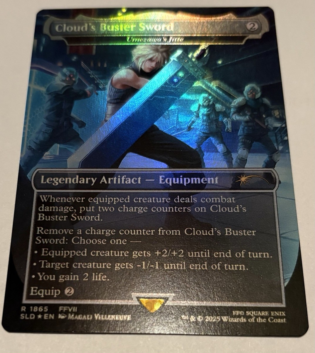 バスターソード 英語版foil バスターソード foil 英語版 MTG FOIL