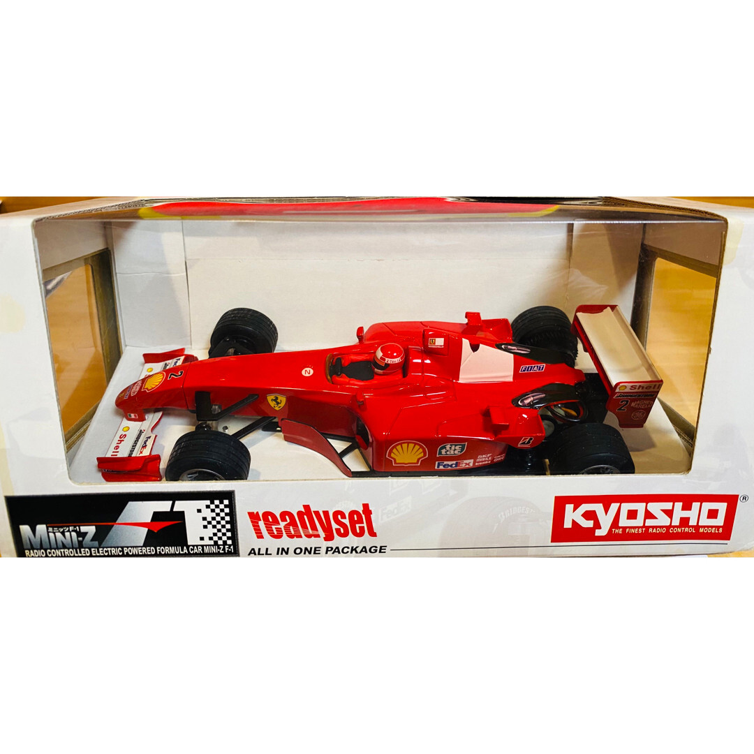 Kyosho Mini-z F-1 Ferrari F2001 Ready set RC - Hotweels Japan