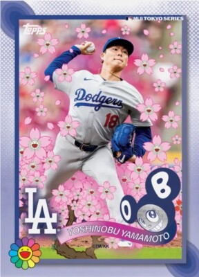 Takashi Murakami MLB World Tour Tokyo Series 2025 Topps Trading