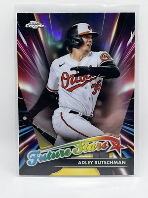 2024 Topps Chrome ADLEY RUTSCHMAN Future Stars insert #FS-1