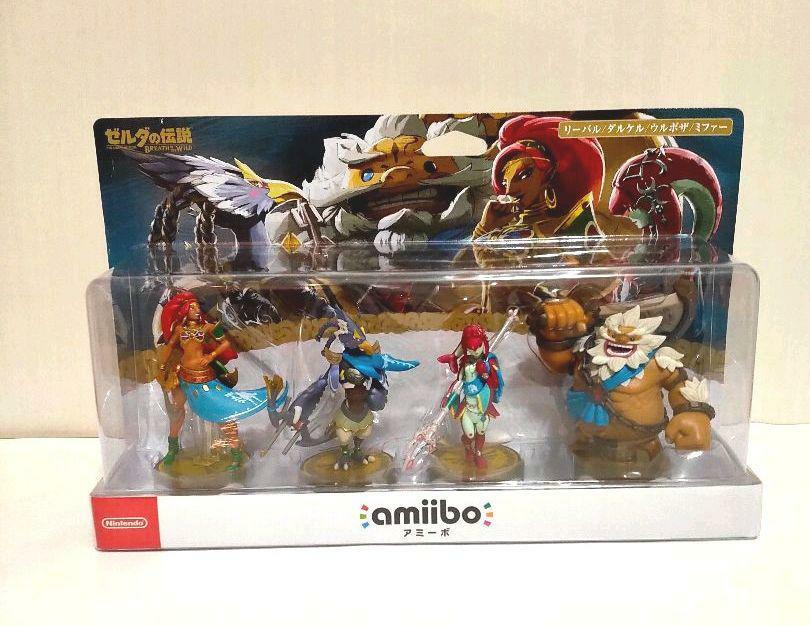 ゼルダの伝説 amiibo フィギュア 4体セット amiibo ゼルダの伝説4体
