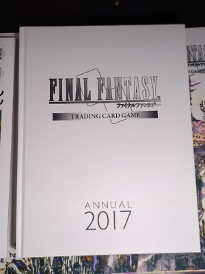 Final Fantasy TCG Annual 2017 Book And Promos | eBay
