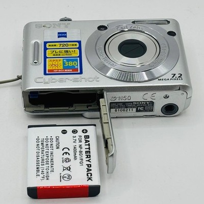 Sony Cyber-shot DSC-W35 7.2MP Digital Camera - Silver for sale