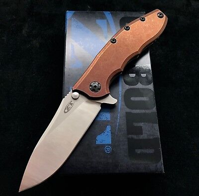 Zero Tolerance 0562Ti Flipper Rick Hinderer Folder ZT0562 w/ Dirty