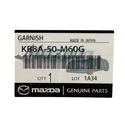 NEW OEM Mazda 2017-2025 CX-5 Rear Left Door Garnish Trim Applique