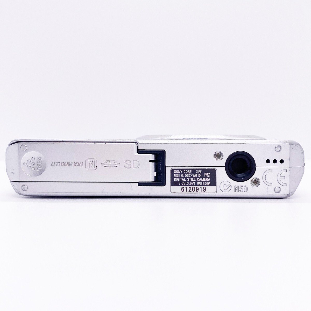 Sony Cyber-shot DSC-W610 silver 14.1MP 4x Zoom Digital Camera