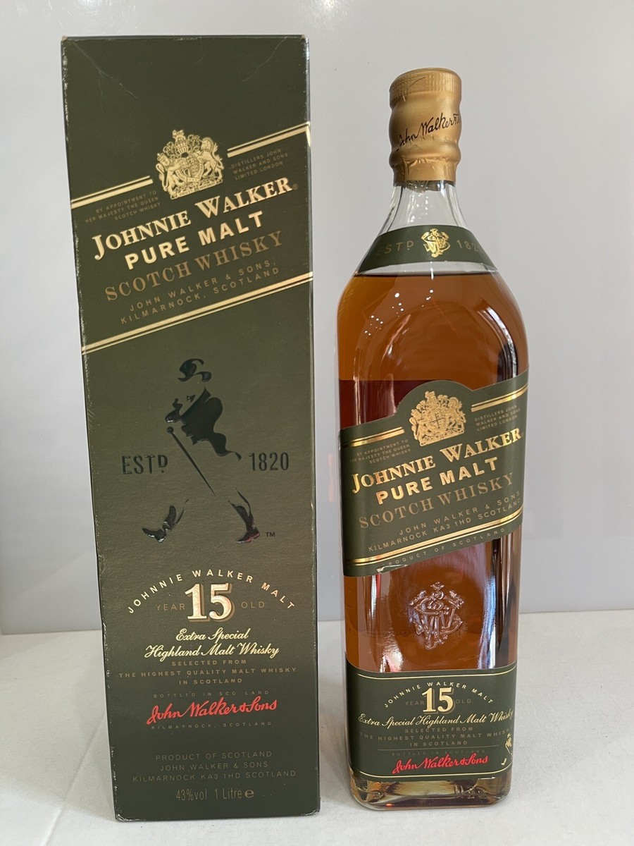 ジョニー・ウォーカー ゴールドラベル 15年750ml旧ボトル ジョニー