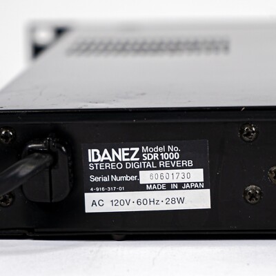 Ibanez SDR 1000 Stereo Digital Reverb Effect Processor Unit