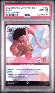 PSA10 ロルカナ マウイ エンチャンテッド #212 MAUI ディズニー マウイ