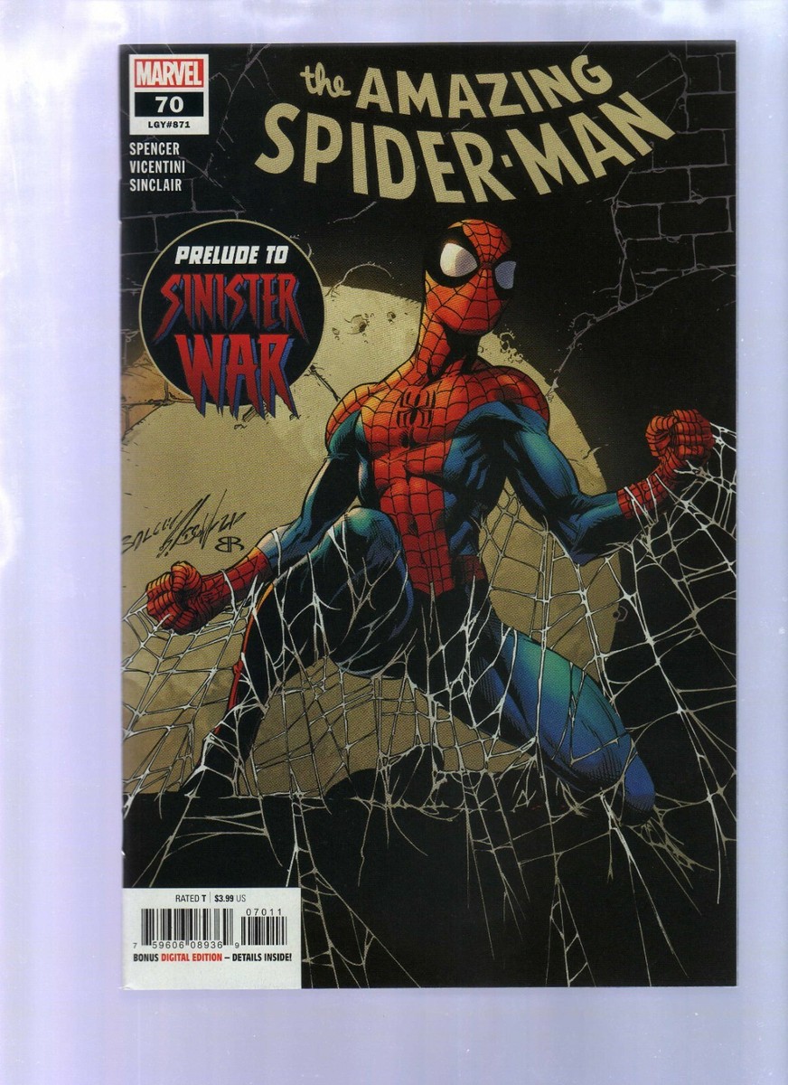2021 Marvel Comics  Amazing Spider-Man #70  Sinister War | eBay