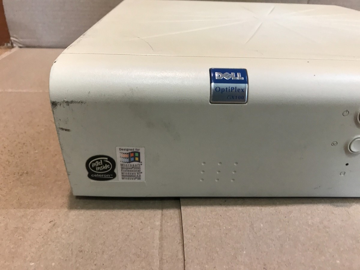Dell OptiPlex GX100 Intel Pentium celeron 600MHz Computer PC 256
