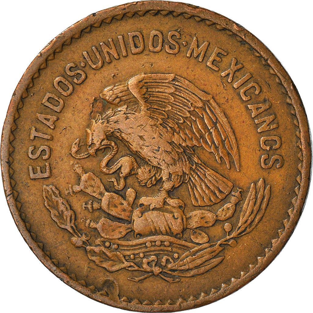 Mexico 5 Centavos Coin | Josefa Ortiz de Dominguez | Oak wreth