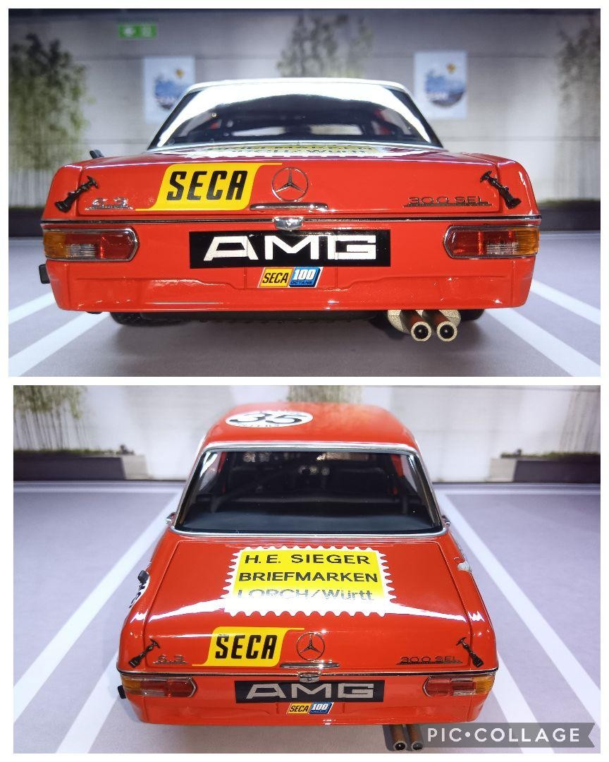 ミニチャンプス製 1/18 Mercedes-Benz AMG 35 Minichamps 1/18