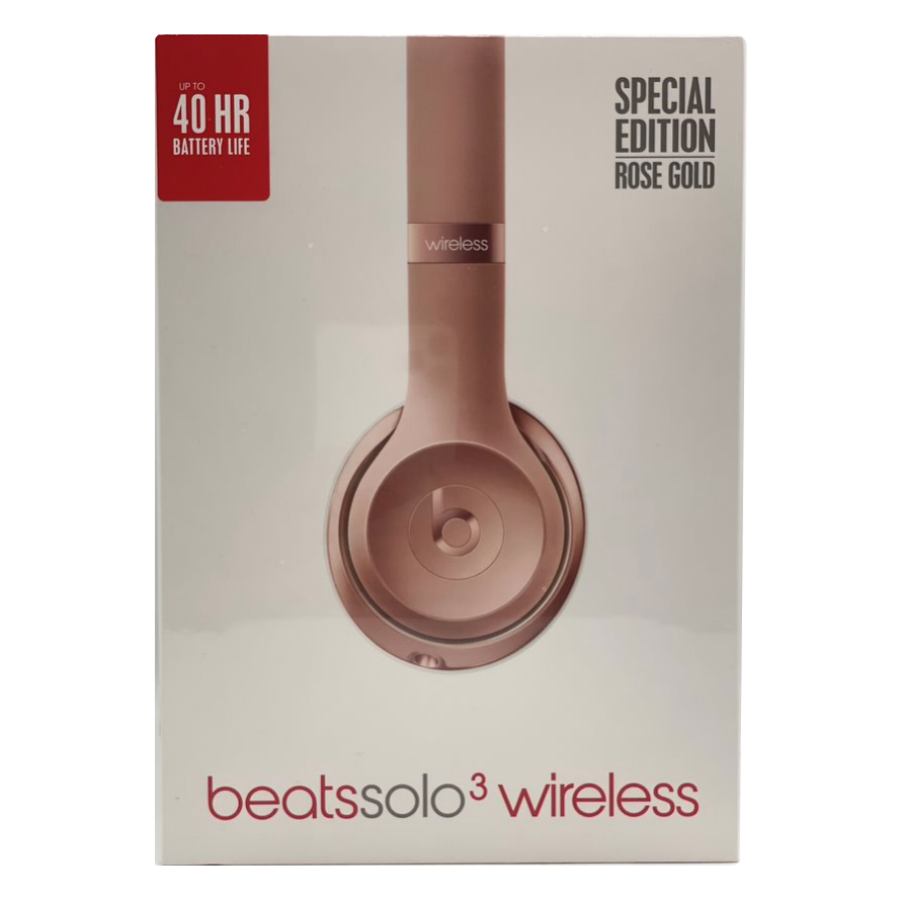 Beats Solo3ワイヤレスヘッドホン ローズゴールド 【公式通販】