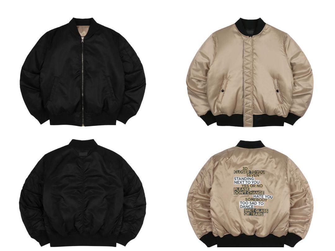 BTS Jungkook Golden Official Oversized Bomber Jacket XL Size no