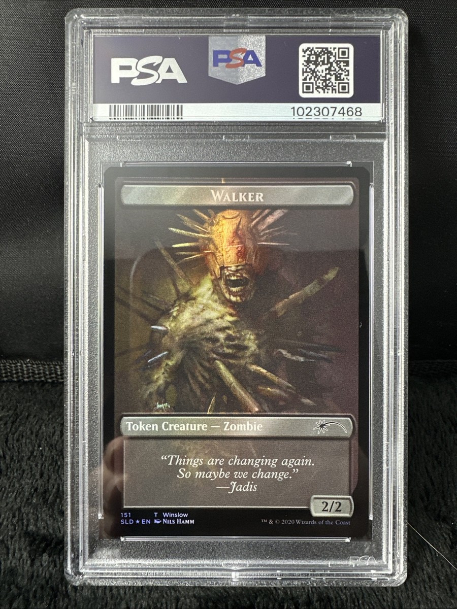 MTG The Walking Dead Secret Lair Drop PSA 10 Token Walker / Walker