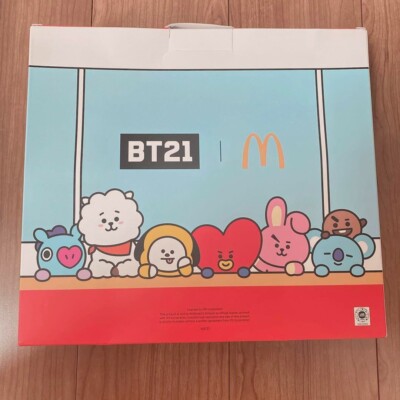 BTS BT21 Mcdonalds collaboration Figure Set Korea Limited Edition